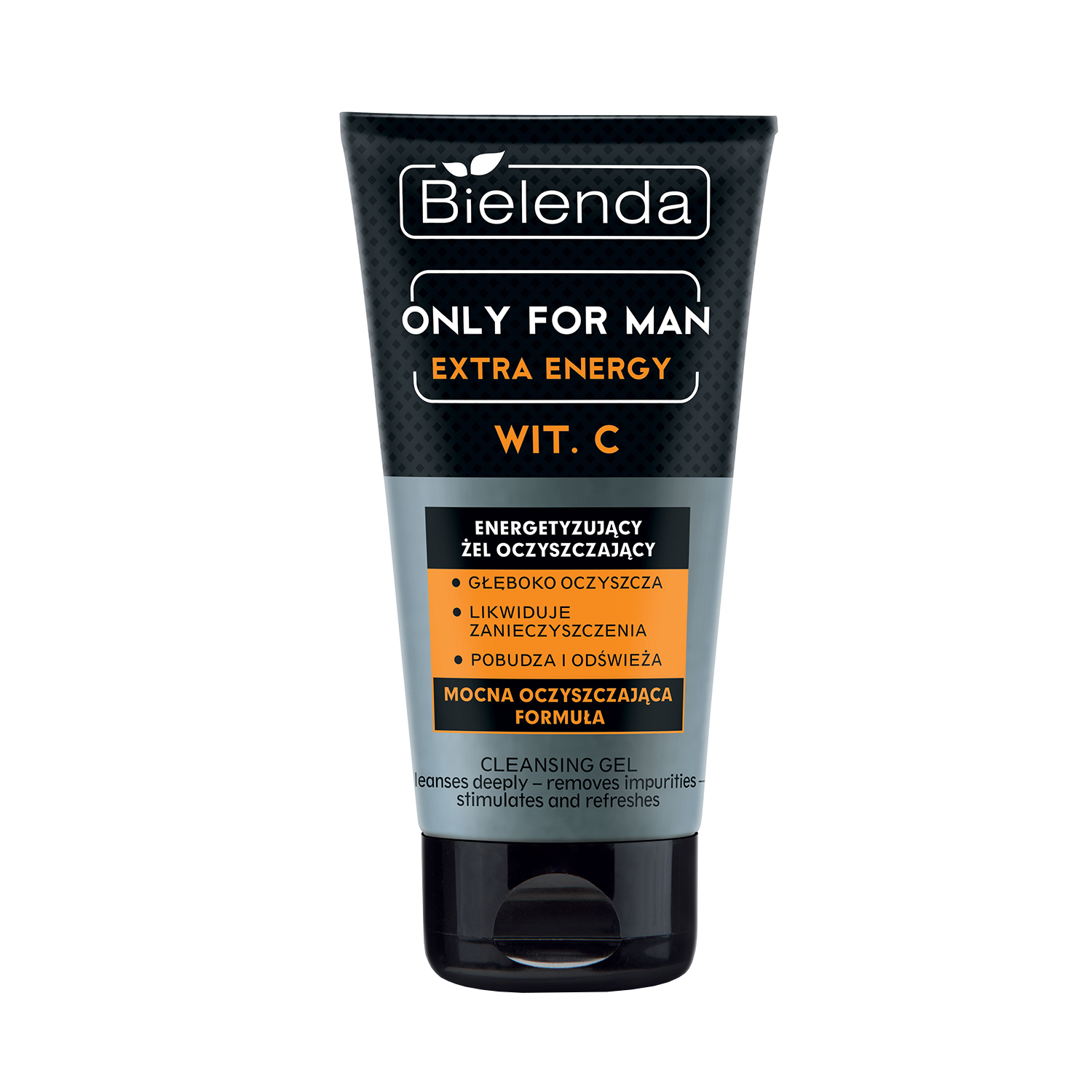 Nieznana Bielenda Only For Men Extra Energy, krem nawilżający przeciw oznakom zmęczenia, 50 ml