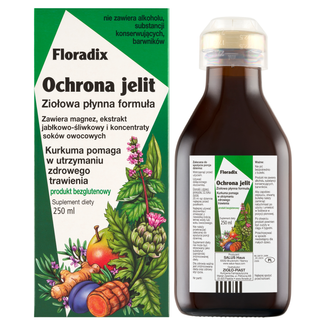 Floradix Ochrona Jelit, 250 ml USZKODZONE OPAKOWANIE - zdjęcie produktu
