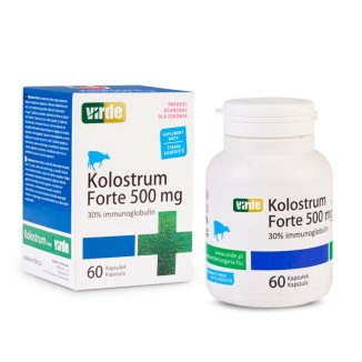 Virde Kolostrum Forte 500 mg, 60 kapsułek - zdjęcie produktu