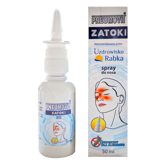 Pneumovit Zatoki, spray do nosa, 50 ml - zdjęcie produktu