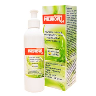 Pneumovit, żel do wcierań i inhalacji, 200 ml USZKODZONE OPAKOWANIE - zdjęcie produktu