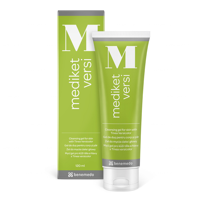 Mediket Mediket Versi, żel do mycia ciała i głowy, 120 ml