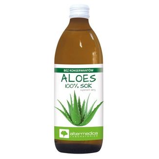 Alter Medica Aloes, sok, 1000 ml USZKODZONE OPAKOWANIE - zdjęcie produktu