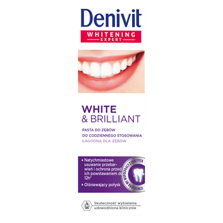 Denivit, pasta do zębów, White & Brilliant, 50 ml - zdjęcie produktu