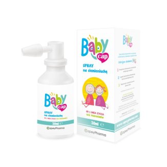 Babycap, spray na ciemieniuchę, od 1 dnia życia, 30 ml - zdjęcie produktu