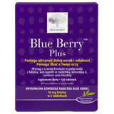 New Nordic Blue Berry Plus, 120 tabletek USZKODZONE OPAKOWANIE - miniaturka zdjęcia produktu