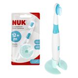 Nuk, szczoteczka do zębów z pierścieniem zabezpieczającym dla dzieci po 1 roku, 1 sztuka - miniaturka zdjęcia produktu
