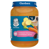 Gerber Obiadek, delikatne warzywa ze schabikiem i śliwką, po 6 miesiącu, 190 g - miniaturka zdjęcia produktu