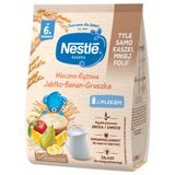 Nestle Kaszka mleczno-ryżowa, banan-jabłko-gruszka, bezglutenowa, po 6 miesiącu, 230 g - miniaturka zdjęcia produktu