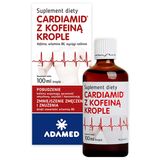Cardiamid z kofeiną, krople, 100 ml USZKODZONE OPAKOWANIE Cardiamid z kofeiną, krople, 100 ml USZKODZONE OPAKOWANIE - miniaturka zdjęcia produktu