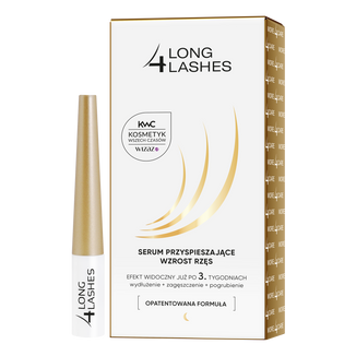 Long 4 Lashes, serum przyspieszające wzrost rzęs, 3 ml USZKODZONE OPAKOWANIE - zdjęcie produktu