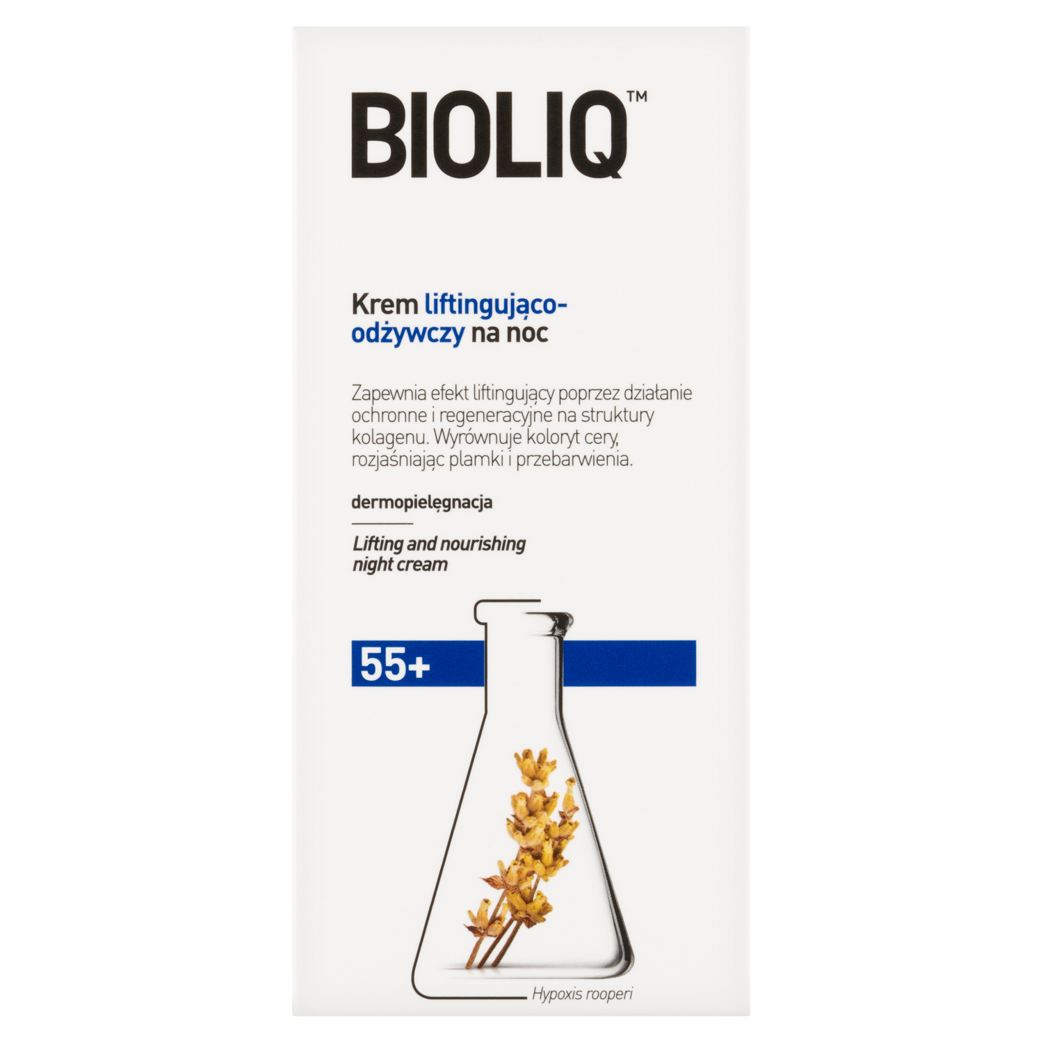 Bioliq Bioliq 55 +, Creme liftend-pflegend für die Nacht, 50 ml — Inhaltsstoffe und Bewertung