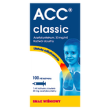 ACC Classic 20 mg/ ml, roztwór doustny, smak wiśniowy, 100 ml - miniaturka zdjęcia produktu