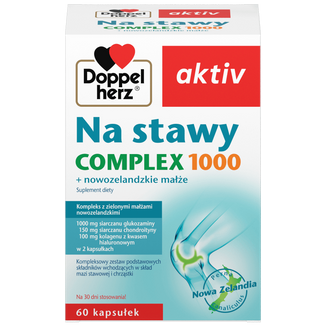 Doppelherz aktiv Na Stawy Complex 1000, 60 kapsułek USZKODZONE OPAKOWANIE - zdjęcie produktu