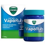 Vicks VapoRub, maść dla dzieci od 5 lat i dorosłych, 100 g USZKODZONE OPAKOWANIE - miniaturka zdjęcia produktu