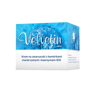 Velvetin, krem na zmarszczki z komórkami macierzystymi i koenzymem Q10, 50 ml - zdjęcie produktu