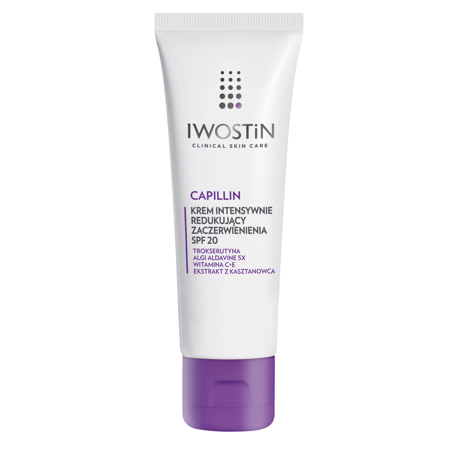 Iwostin Iwostin Capillin, Creme intensiv reduzierend Rötungen, SPF 20, 40 ml — Inhaltsstoffe und Bewertung