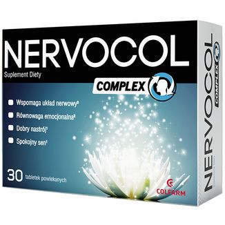 Nervocol Complex, 30 tabletek powlekanych - zdjęcie produktu