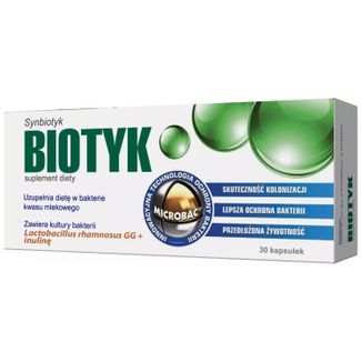 Biotyk, 30 kapsułek USZKODZONE OPAKOWANIE - zdjęcie produktu