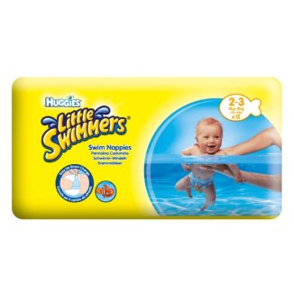 Huggies Little Swimmers, majteczki, do pływania, Gdzie jest Dory, rozmiar 2-3, 3-8 kg, 12 sztuk - zdjęcie produktu
