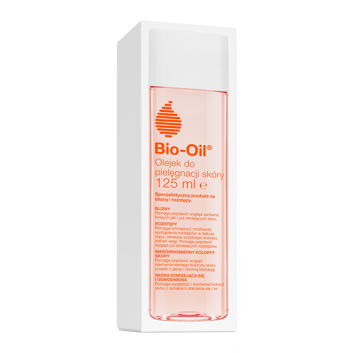 Bio Oil Bio-Oil, specjalistyczny olejek do pielęgnacji skóry, na blizny i rozstępy, 125 ml