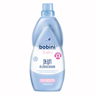 Bobini Baby, płyn do prania ubranek, hypoalergiczny, od 1 dnia życia, 1 L Bobini Baby, płyn do prania ubranek, hypoalergiczny, od 1 dnia życia, 1 L - zdjęcie produktu