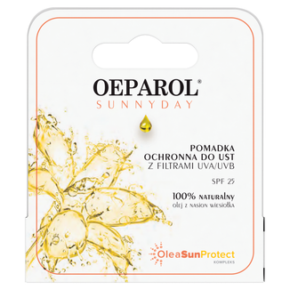 Oeparol Sunnyday, pomadka ochronna do ust, SPF 25, 4,8 g - zdjęcie produktu