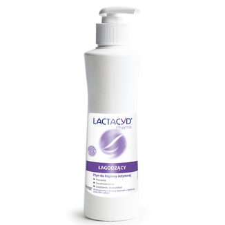 Lactacyd Pharma, łagodzący płyn do higieny intymnej, 250 ml - zdjęcie produktu