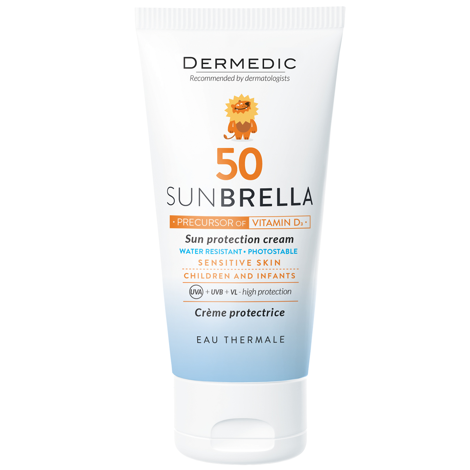 Dermedic Dermedic Sunbrella Baby, Schutzcreme für Kinder und Säuglinge, empfindliche Haut, SPF 50, 50 g — Inhaltsstoffe und Bewertung