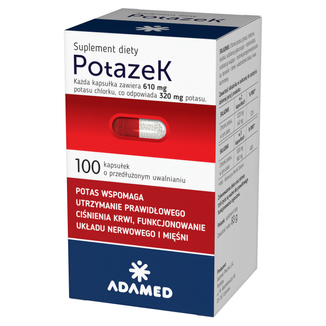 Potazek, 100 kapsułek o przedłużonym uwalnianiu - zdjęcie produktu