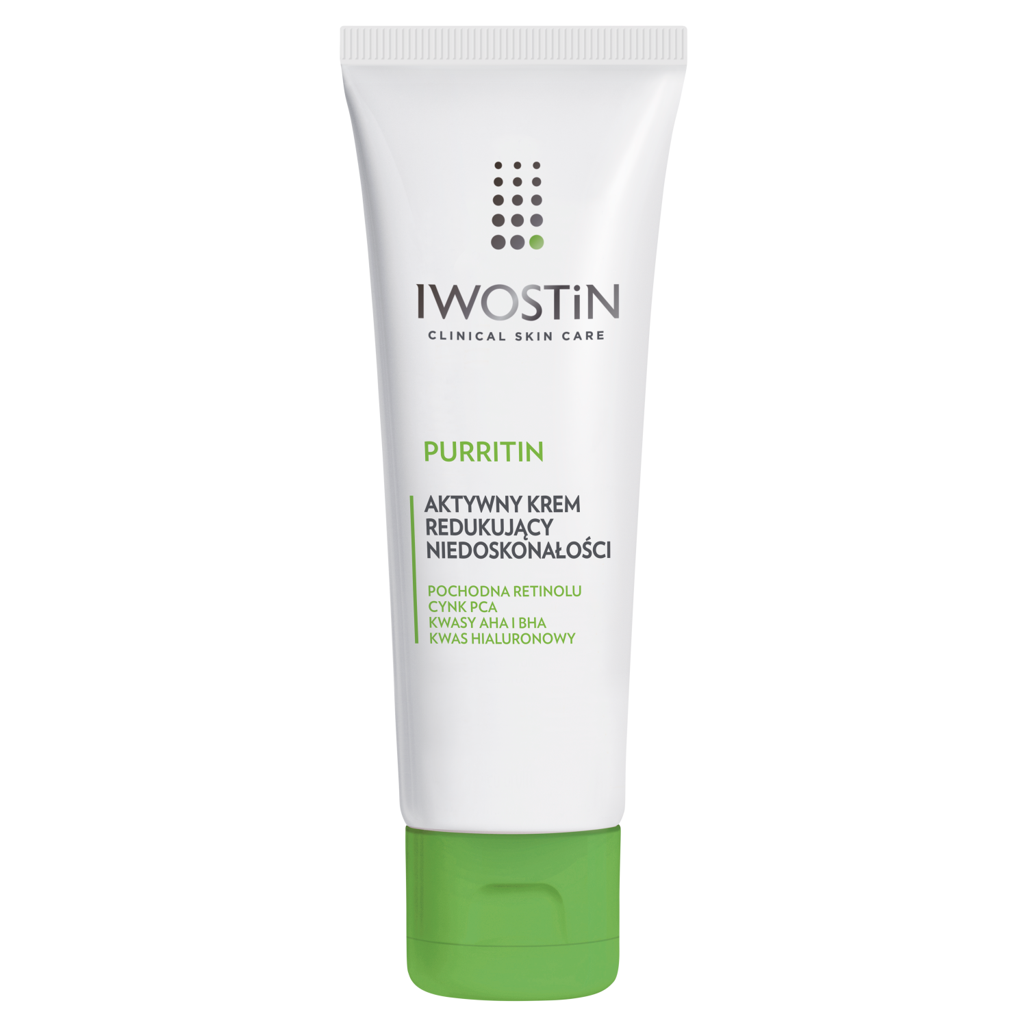 Iwostin Iwostin Purritin, aktiv Creme reduzierend Unreinheiten, 40 ml — Inhaltsstoffe und Bewertung