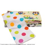 Weber, pieluchy flanelowe (bawełniane) 175 g/ m2, kolorowe, 70 x 80 cm, 10 sztuk - miniaturka zdjęcia produktu