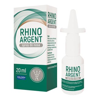 Rhinoargent, spray do nosa, 20 ml - zdjęcie produktu