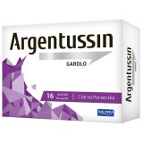 Argentussin Gardło, pastylki do ssania, smak czarnej porzeczki, 16 sztuk - miniaturka zdjęcia produktu
