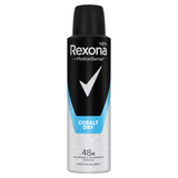 Rexona Men, antyperspirant w aerozolu, Cobalt, 150 ml - miniaturka zdjęcia produktu