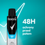 Rexona Men, antyperspirant w aerozolu, Cobalt, 150 ml - miniaturka 2 zdjęcia produktu