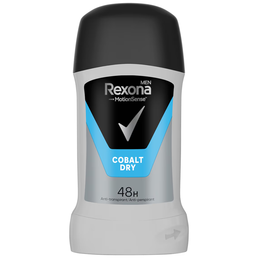 Rexona Rexona Men Cobalt Dry, Antitranspirant als Stift für Herren, 50 ml — Inhaltsstoffe und Bewertung