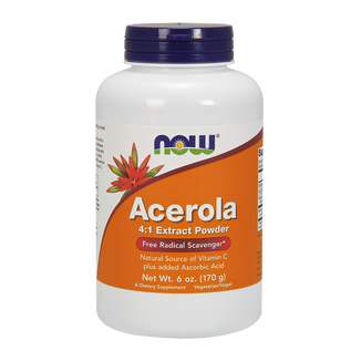 Now Foods Acerola 4:1 Extract Powder, 170 g - zdjęcie produktu