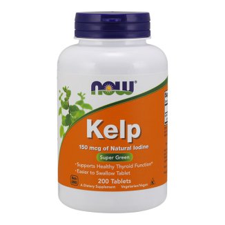 Now Foods Kelp, 200 tabletek - zdjęcie produktu