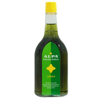 Alpa Francówka Leśna, spirytusowa mikstura ziołowa o wszechstronnym działaniu, 160 ml - zdjęcie produktu