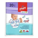 Bella Baby, śliniaki jednorazowe, Happy Lunch, 20 sztuk - miniaturka zdjęcia produktu