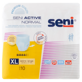 Seni Active Normal, majtki chłonne, Extra Large, 120-160 cm, 10 sztuk - miniaturka zdjęcia produktu