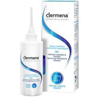 Dermena Hair Care, żel hamujący wypadanie włosów, 150 ml - zdjęcie produktu