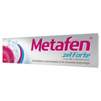Metafen Forte 100 mg/g, żel, 100 g - zdjęcie produktu