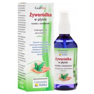 GorVita, żyworódka w płynie wzbogacona ekstraktem z aloesu, 115 ml USZKODZONE OPAKOWANIE - zdjęcie produktu