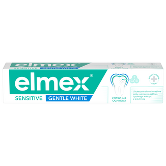 Elmex Sensitive Gentle White, pasta do zębów, 75 ml USZKODZONE OPAKOWANIE - zdjęcie produktu