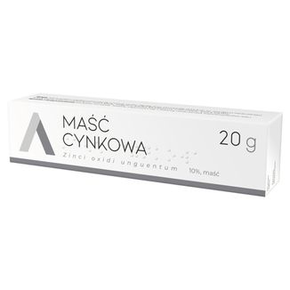 Maść cynkowa Amara 10%, 20 g USZKODZONE OPAKOWANIE - zdjęcie produktu