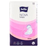 Bella Nova, podpaski higieniczne Softiplait ze skrzydełkami, Maxi, 18 sztuk - miniaturka zdjęcia produktu