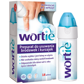 Wortie, preparat do usuwania brodawek i kurzajek, 50 ml - zdjęcie produktu