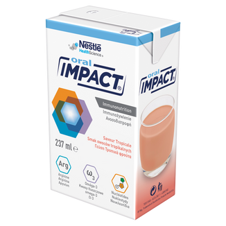 Impact Oral, preparat odżywczy, smak owoców tropikalnych, 3 x 237 ml USZKODZONE OPAKOWANIE - zdjęcie produktu